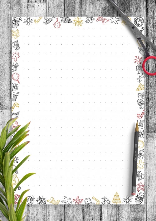 Dot Grid 5mm - Christmas Mood Theme 
